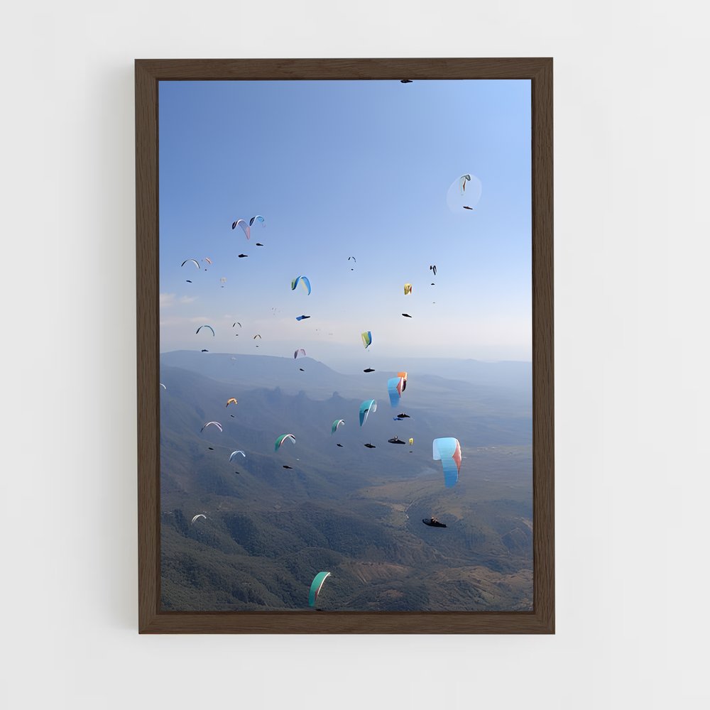 Poster Para-Passion – affiche Parapente (vue 5)